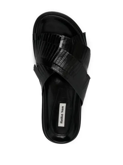Reike Nen Cross Fringe Mold sandals RN3SH028 - 3