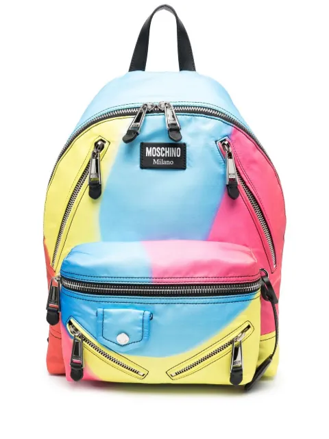 Farfetch Accessori Borse Zaini Zaino con design color-block Multicolore 