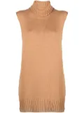 Jil Sander chunky-knit sleeveless top - Neutrals