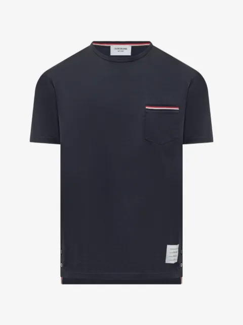 Thom Browne RWB-stripe pocket T-shirt