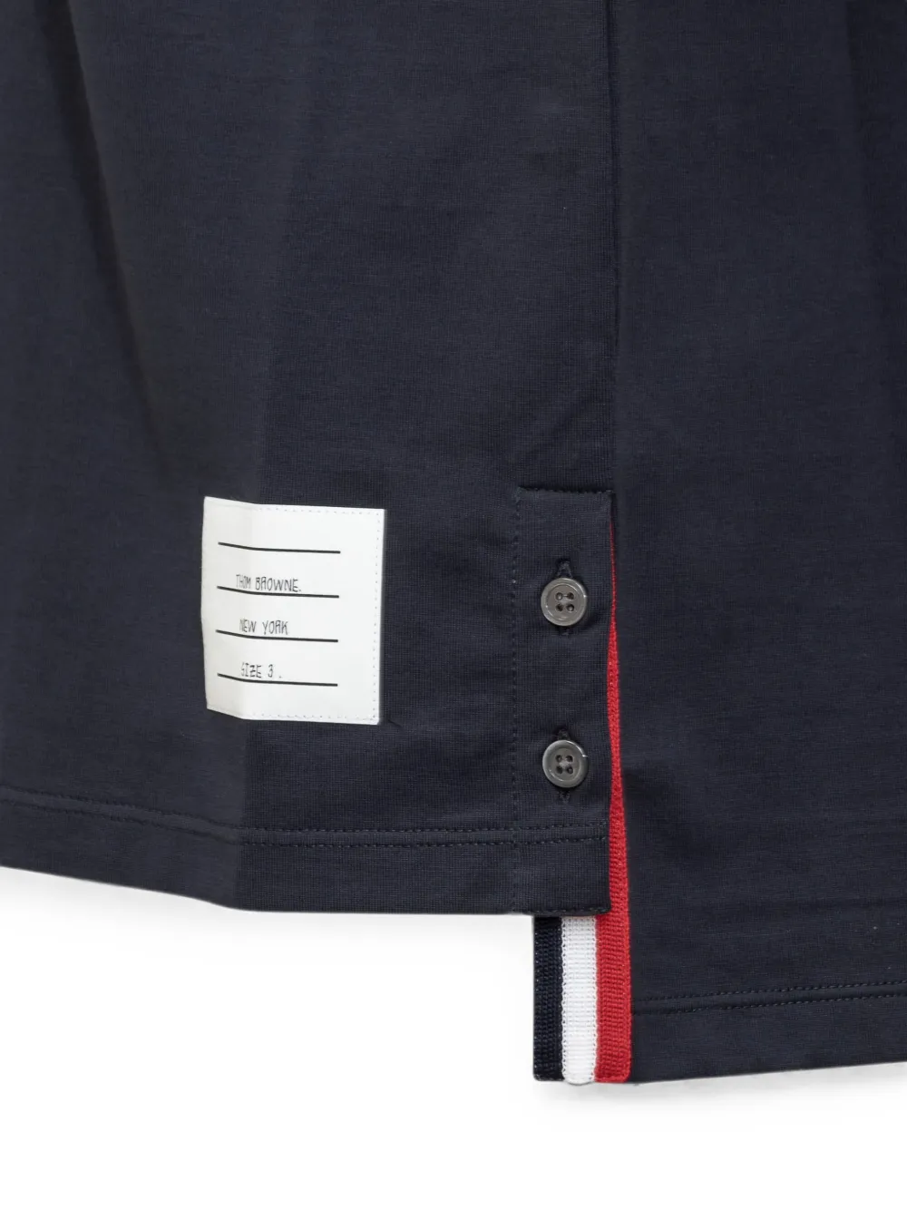 Thom Browne RWBストライプ ポケット Tシャツ | ブルー | FARFETCH JP