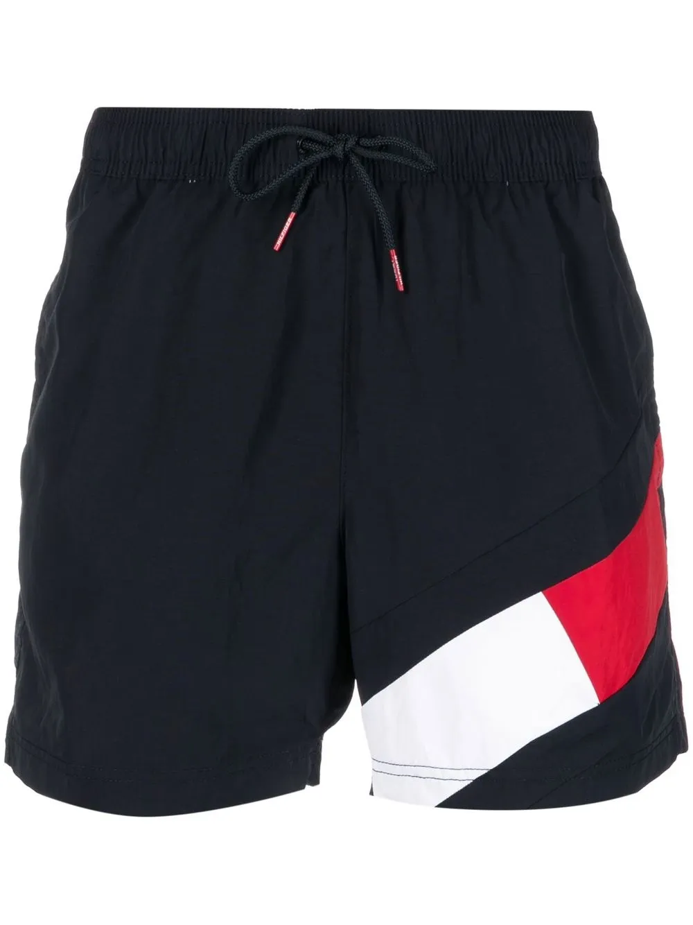 

Tommy Hilfiger shorts de playa con cordones en la pretina - Azul