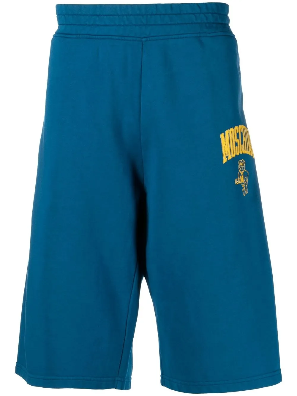 

Moschino college-logo Bermuda shorts - Blue