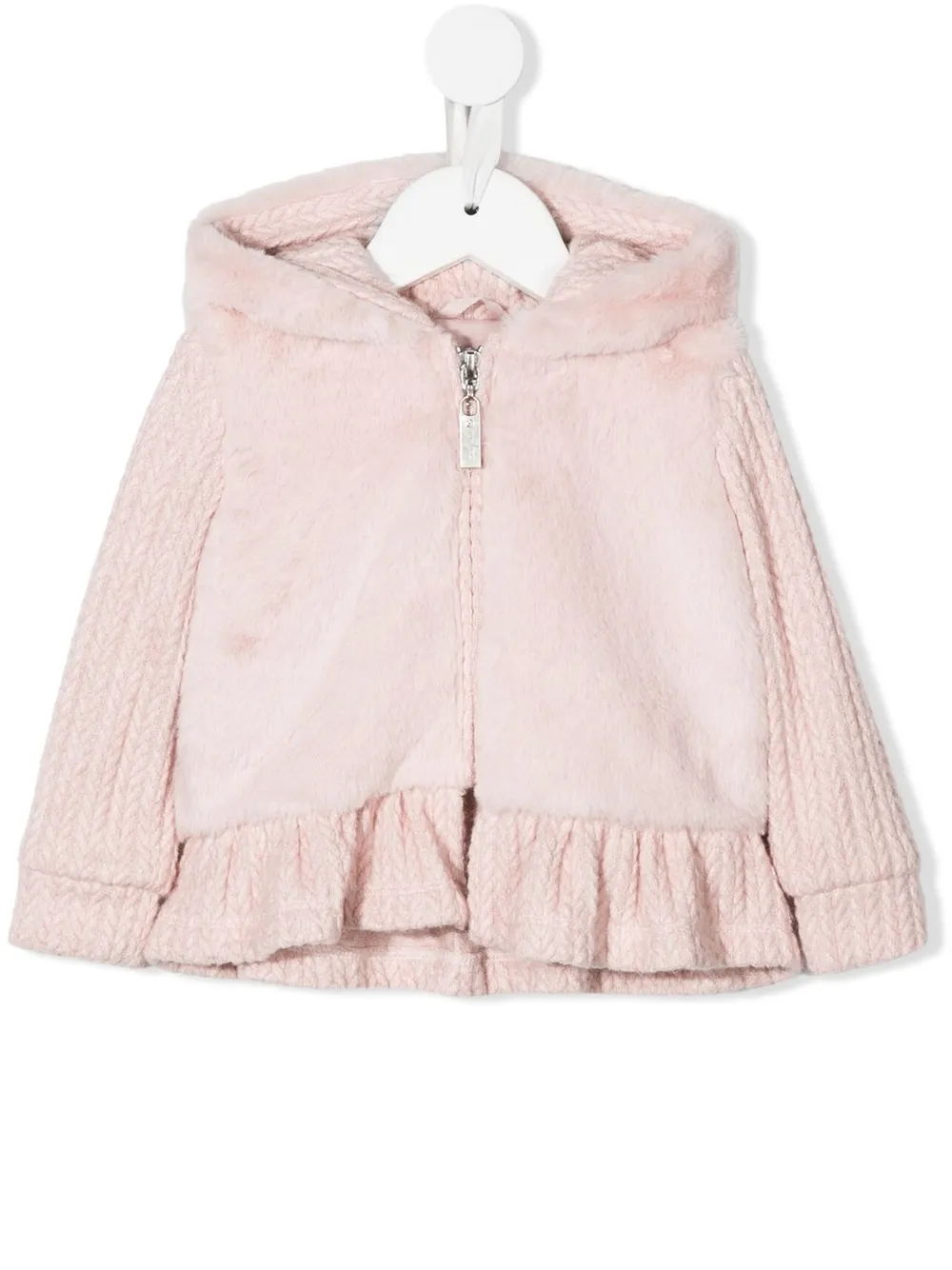 

Lapin House hoodie con cierre - Rosado