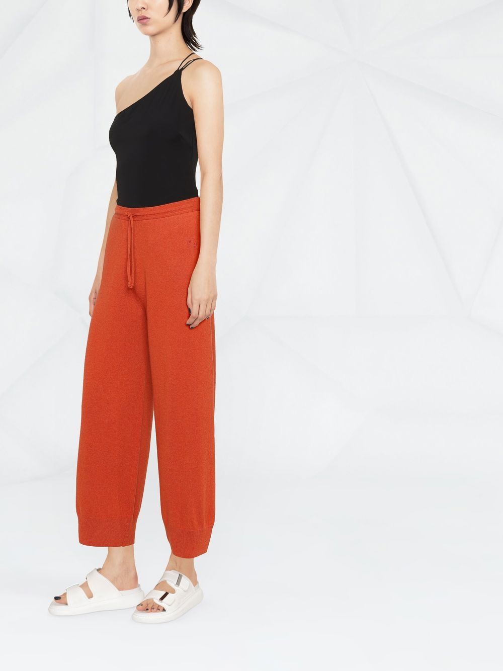 Stella McCartney drawstring knitted trousers Women