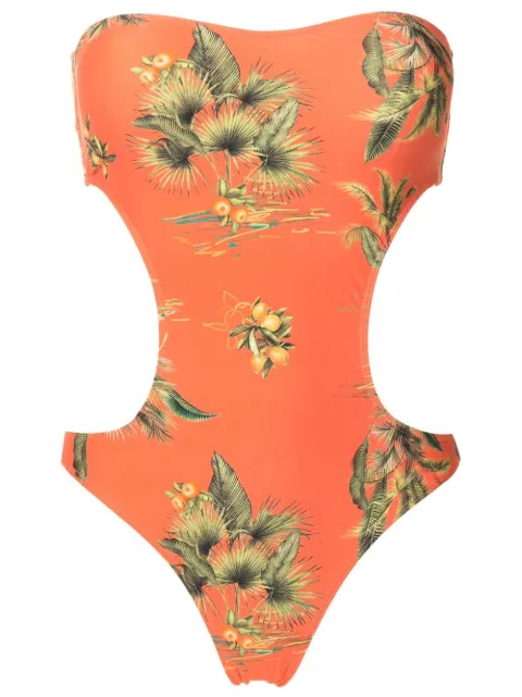Lygia & Nanny Taylor floral-print swimsuit