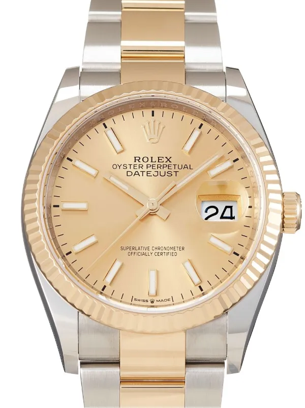 Rolex 2022 未使用 デイトジャスト 36mm - Farfetch