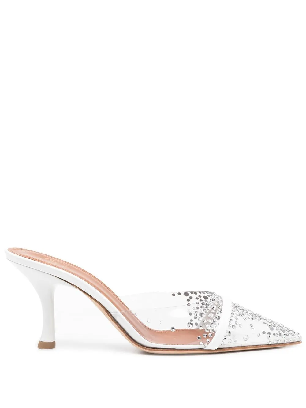 

Malone Souliers mules Joella con tacón de 85mm - Blanco