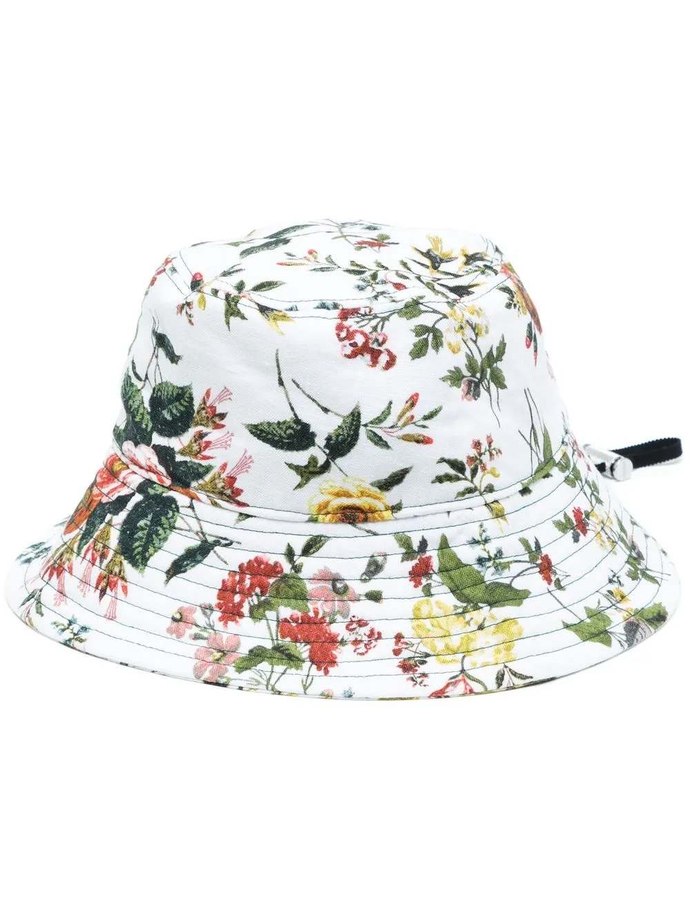 

Erdem gorro de pescador floral - Blanco