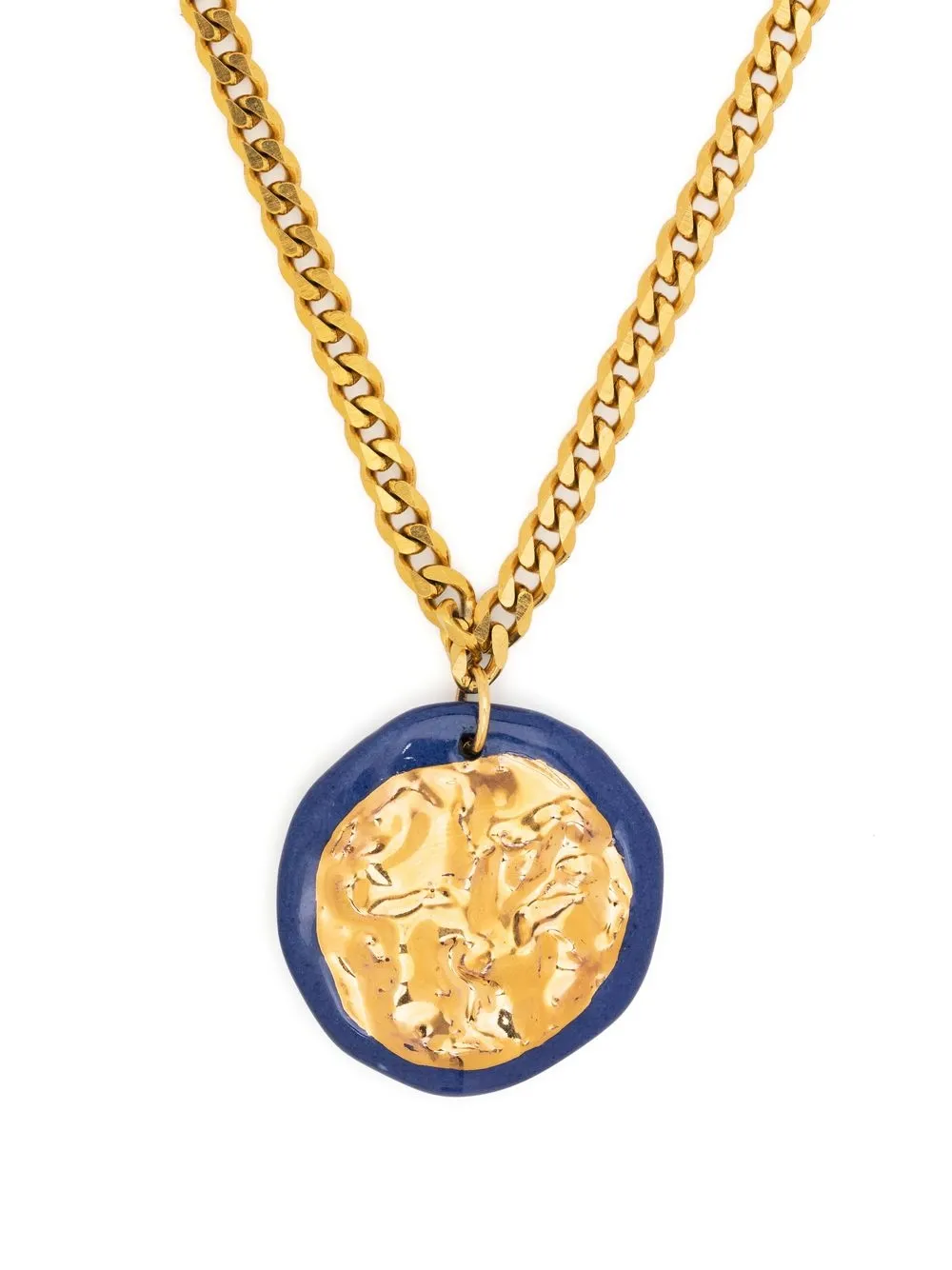 

V:PM ATELIER x Bon Bijou coin-pendant necklace - Gold