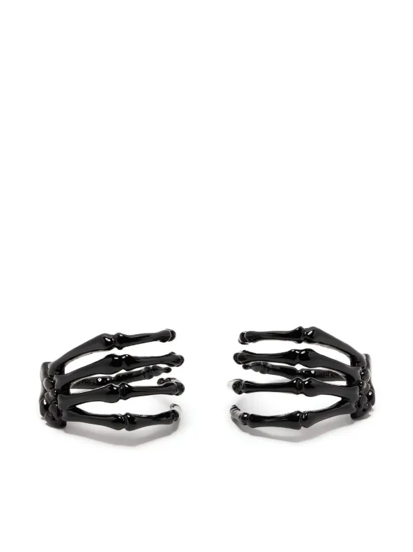 hands-motif polished bracelet