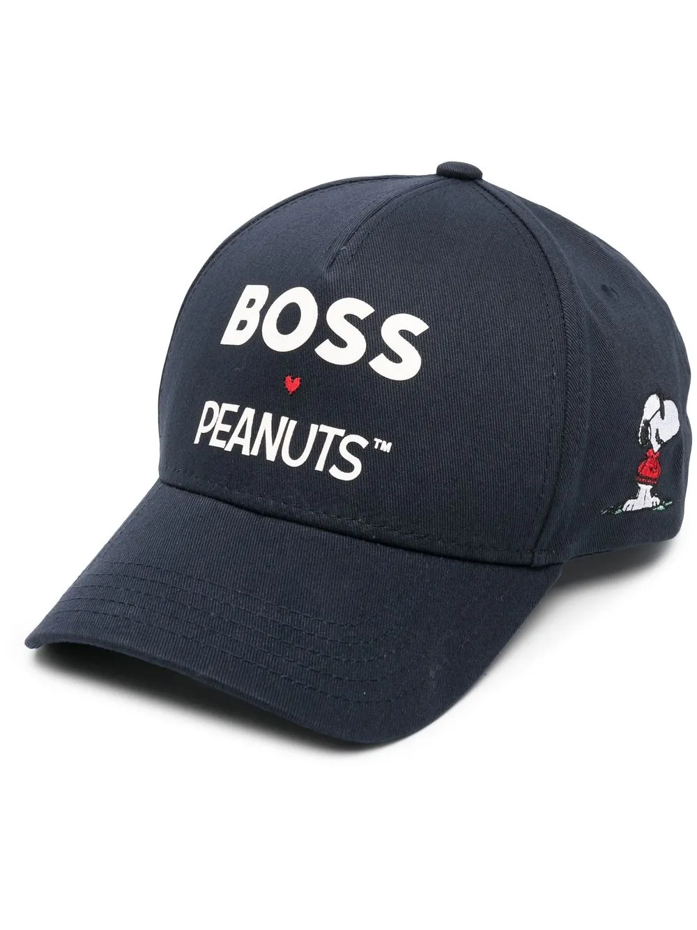 

BOSS gorra con logo estampado - Azul