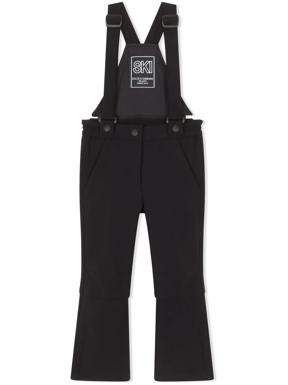 

Dolce & Gabbana Kids straight-leg dungarees - Black