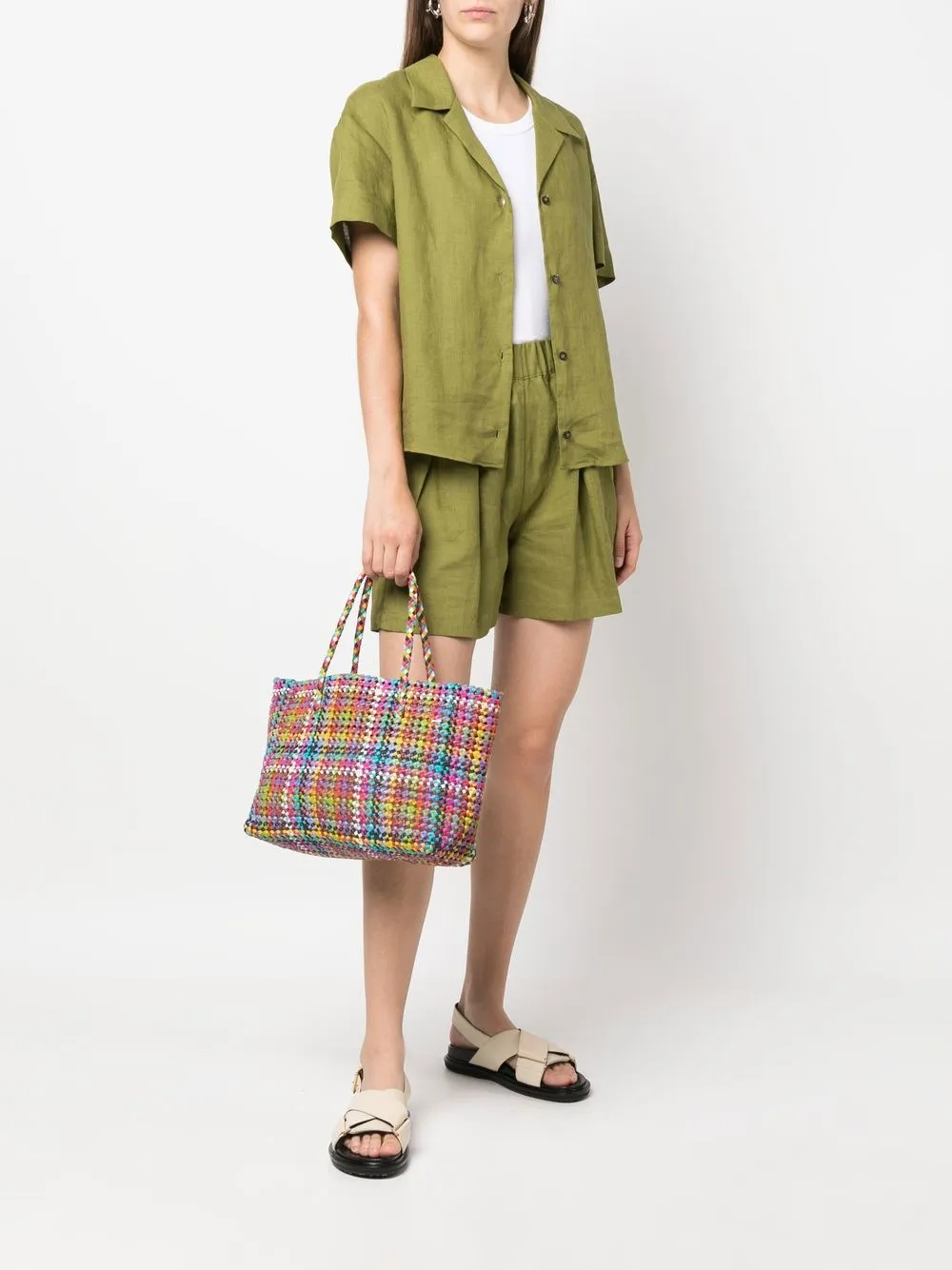 DRAGON DIFFUSION Geweven shopper - Paars