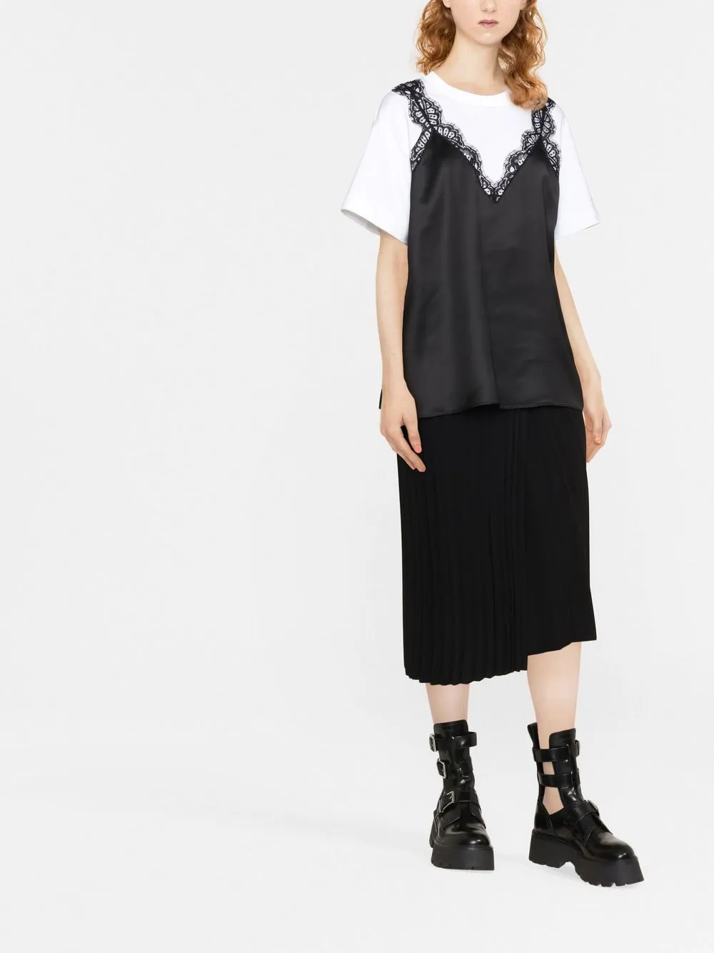 Alexander McQueen T-shirt met print - Zwart