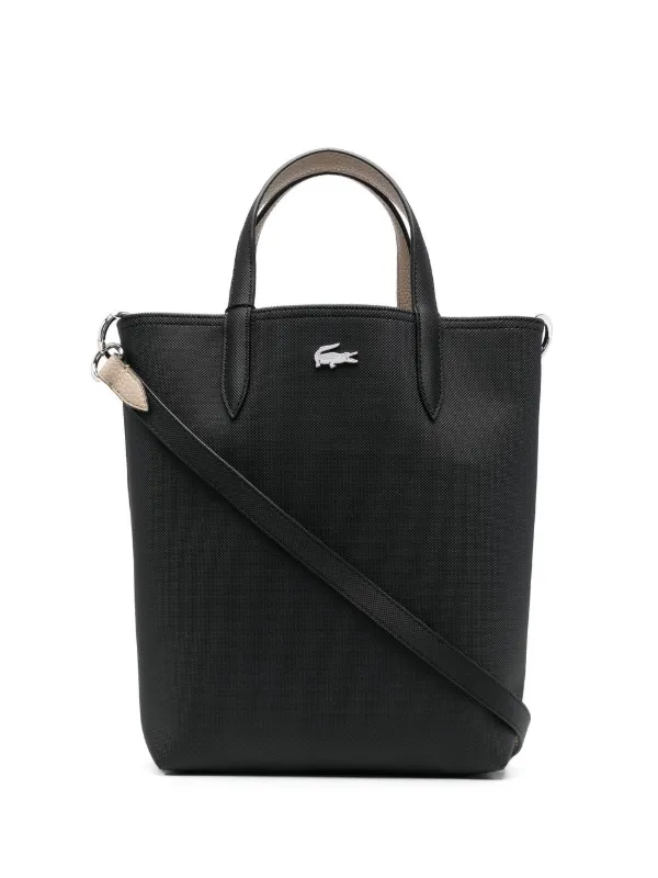 Lacoste Anna Reversible Tote Bag Black FARFETCH AO