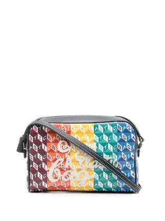 Plastic pouch crossbody top