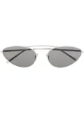 Saint Laurent Eyewear cat-eye tinted sunglasses - Silver
