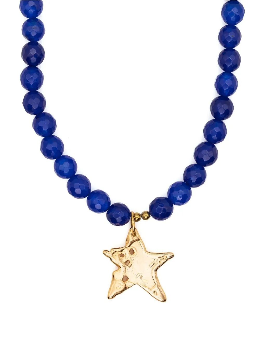 

V:PM ATELIER x Bon Bijou star-pendant necklace - Blue