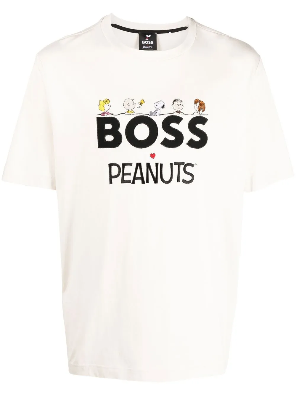 

BOSS playera con logo estampado de Boss x Peanuts - Neutro