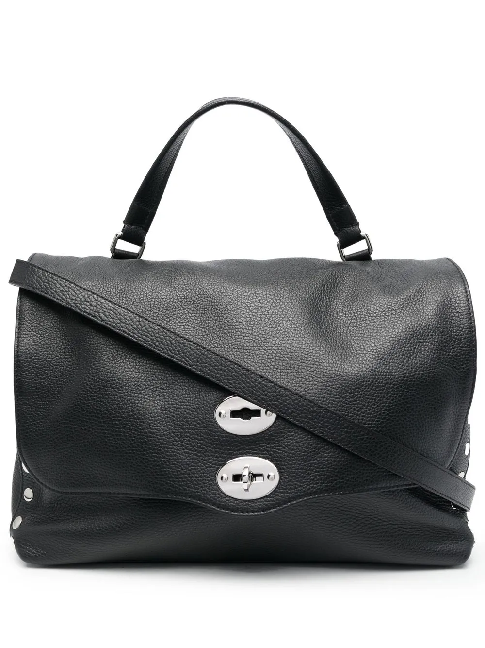 

Zanellato tote Postina grande - Negro