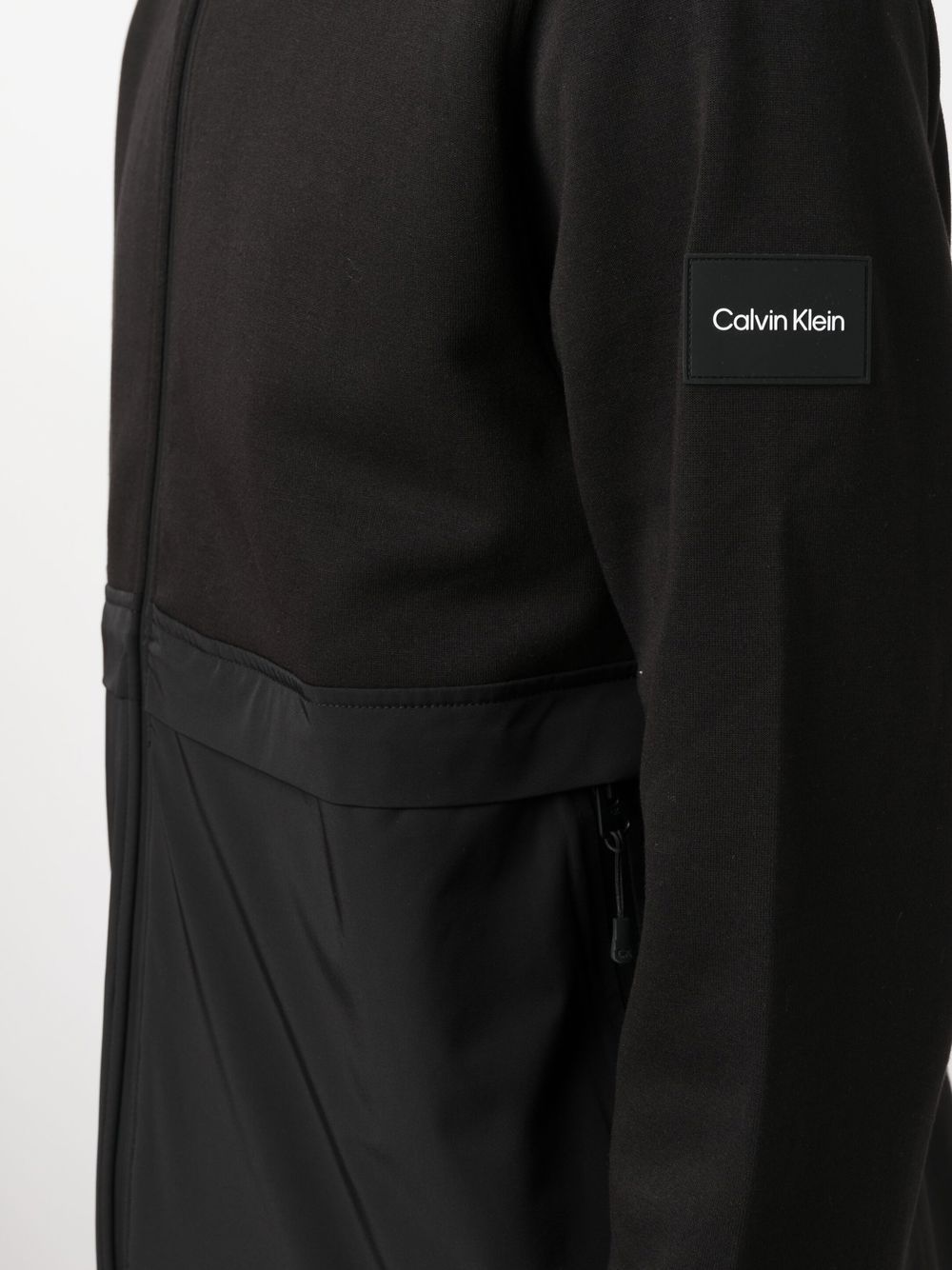 Calvin zipped-up Hooded Jacket -