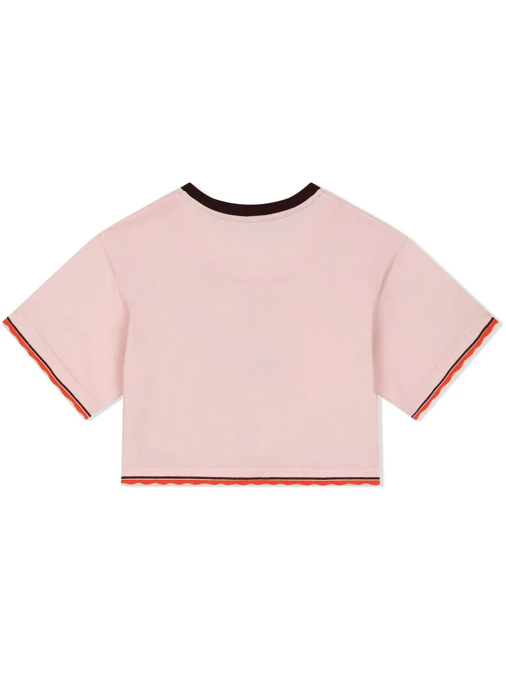 Dolce & Gabbana Kids T-shirt met print - Roze