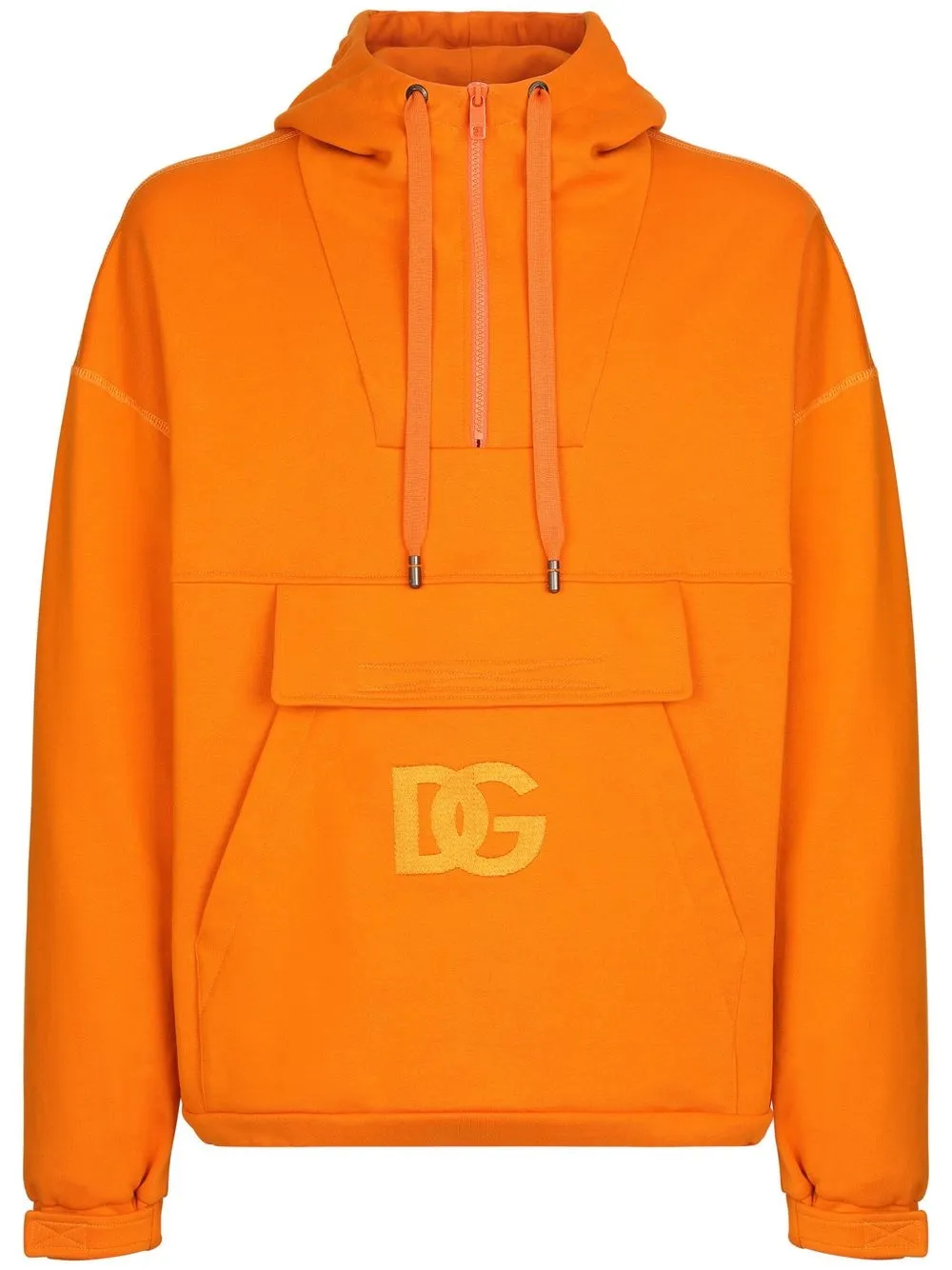 

Dolce & Gabbana hoodie con logo DG - Naranja