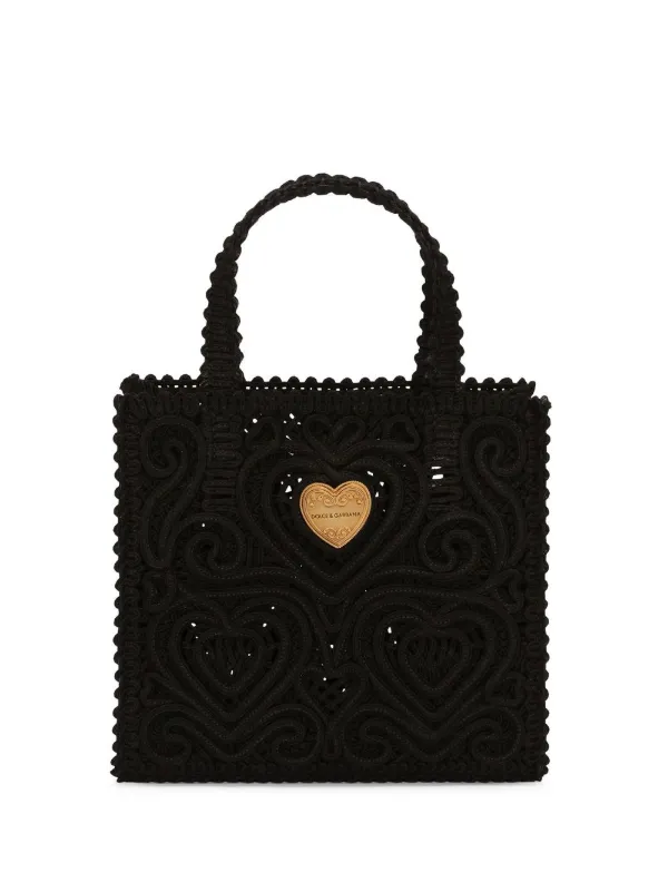 定価25万！！！激レアDolce & Gabbana ブラック ハンドバッグ DOLCE&GABBANA - ドルガバ／DOLCE＆GABBANA バッグ ハンドバッグ