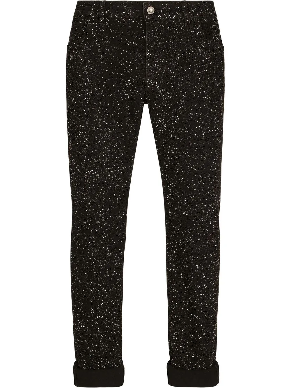 

Dolce & Gabbana cropped-leg jeans - Black