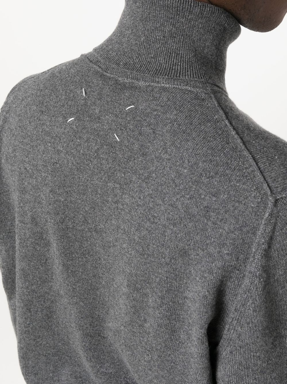 Maison Margiela high-neck cashmere jumper Men