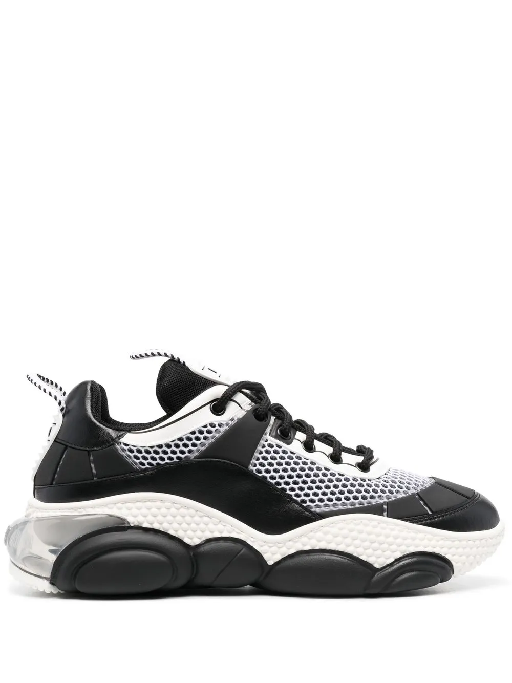 Moschino chunky-sole mesh-panel Sneakers - Farfetch