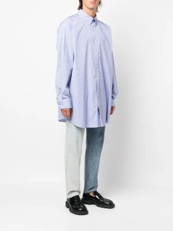 Maison Margiela long-sleeve Stripe Shirt - Farfetch