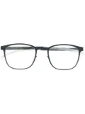 Mykita Aiden square-frame design glasses - Blue