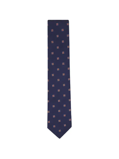 Canali geometric-pattern tie