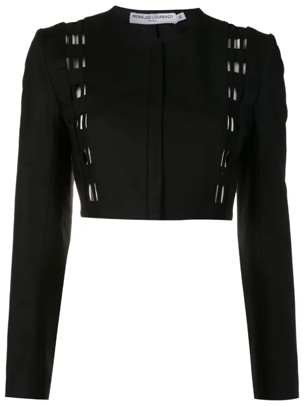 Cropped deals top jacket