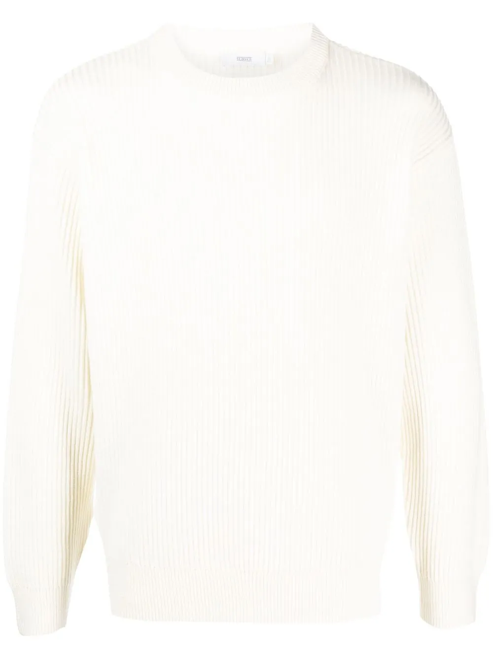 Closed Ribbed-knit Crew-neck Jumper In White | ModeSens