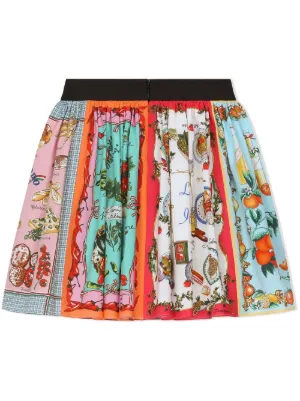 【夏物値下げ！】DOLCE&GABBANA キッズ マジョリカ スカート9 10 夏物値下げ！】DOLCE&GABBANA キッズ マジョリカ スカート9 10