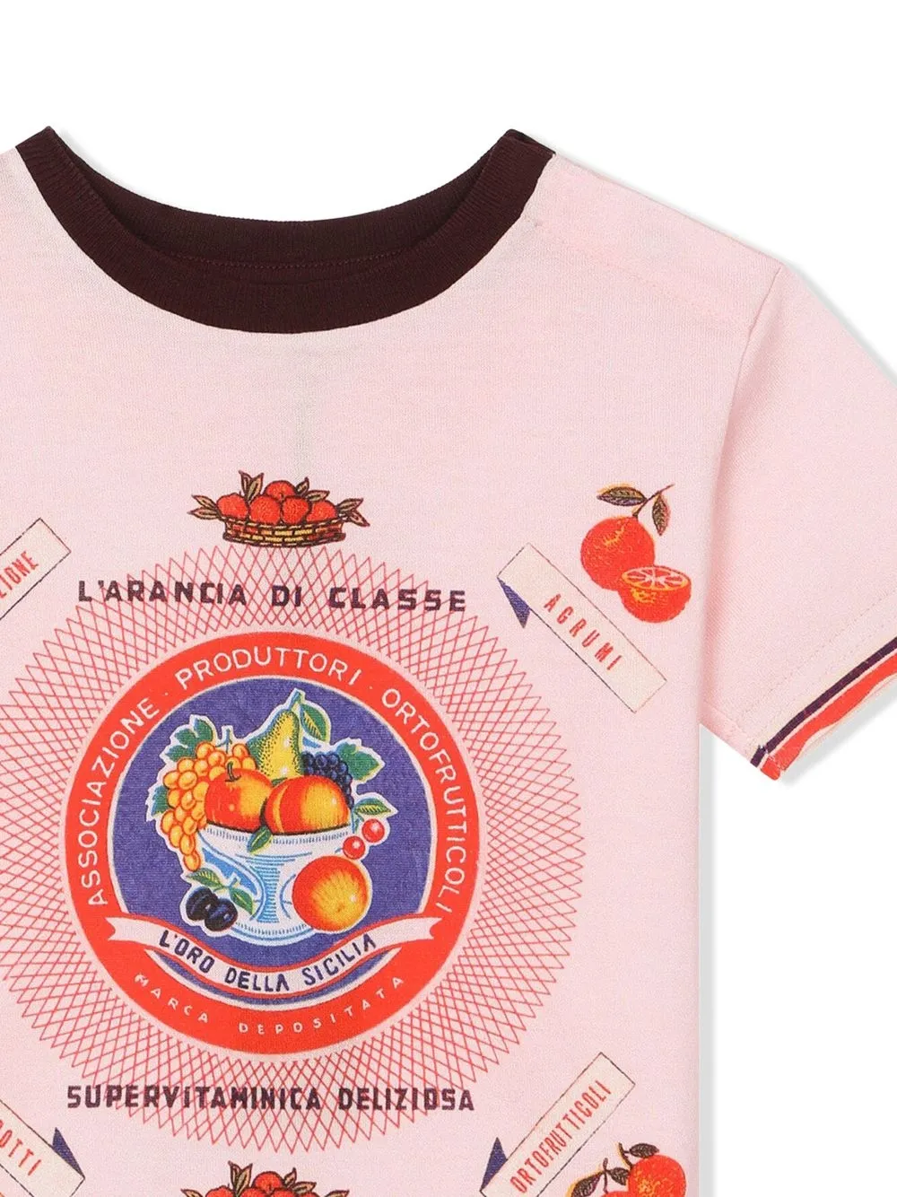 DOLCE & GABBANA LOGO-PRINT SHORT-SLEEVE T-SHIRT