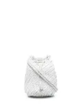 DRAGON DIFFUSION Pompom Double-Jump bucket bag - White