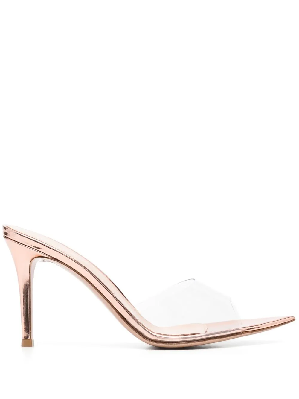 

Gianvito Rossi Elle 90mm mules - Neutrals