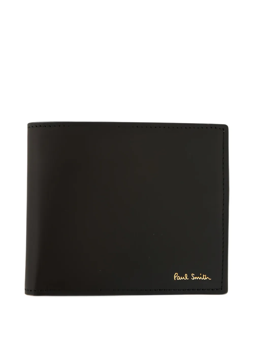 Paul Smith Artist Stripe bifold wallet Zwart