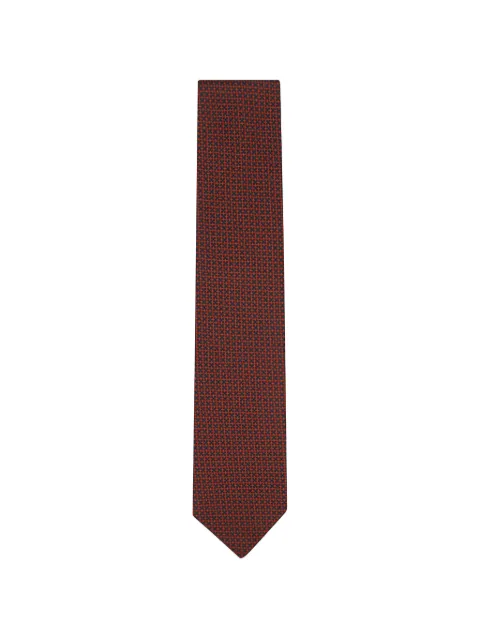 Canali geometric-pattern tie