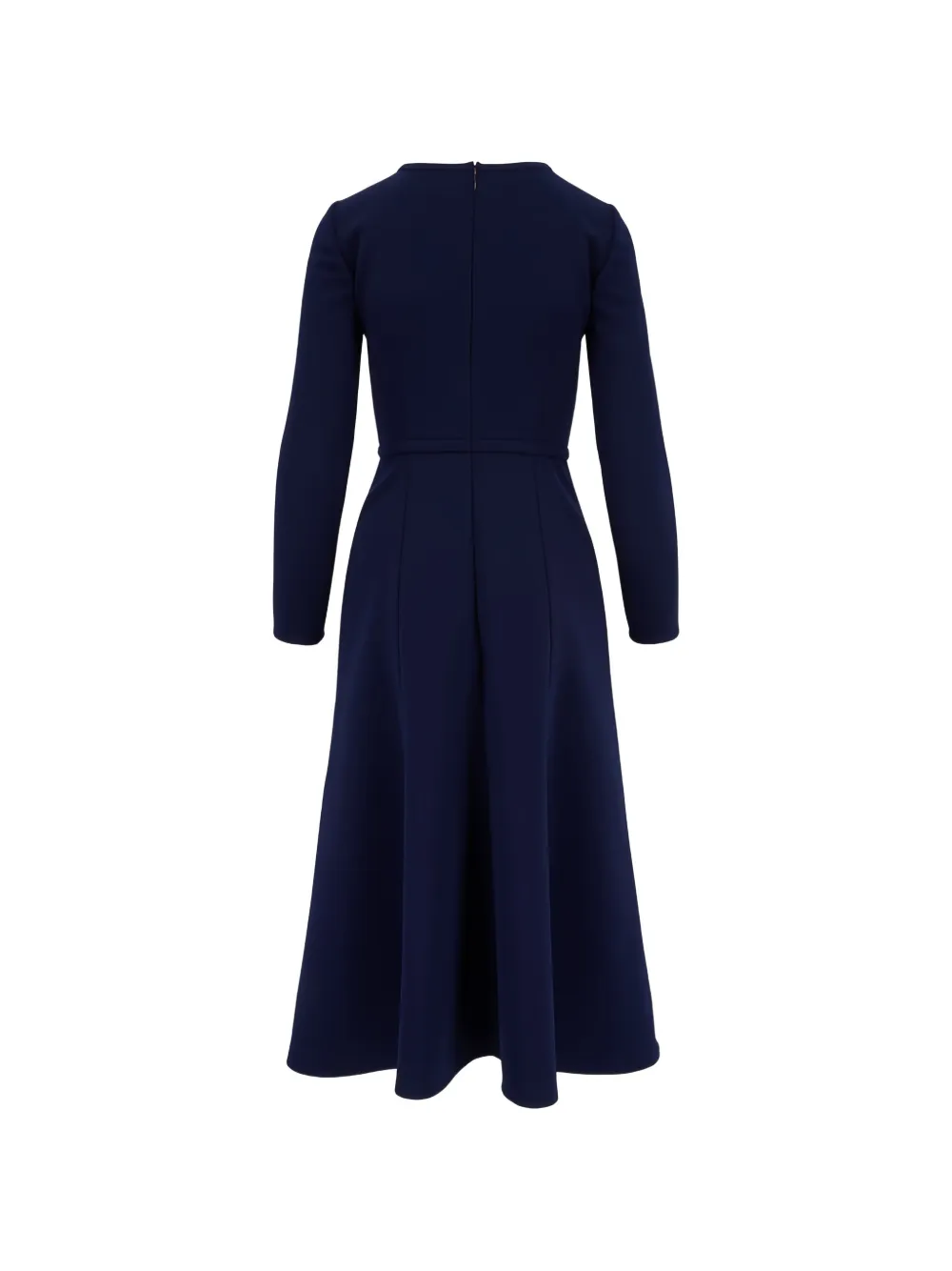 Carolina Herrera bow-details midi dress - Blauw