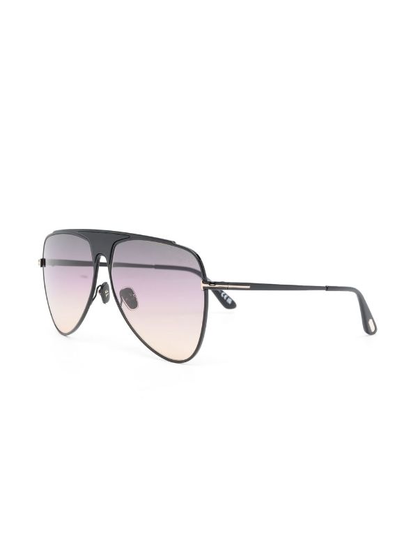 TOM FORD Eyewear Ethan pilot-frame Sunglasses - Farfetch