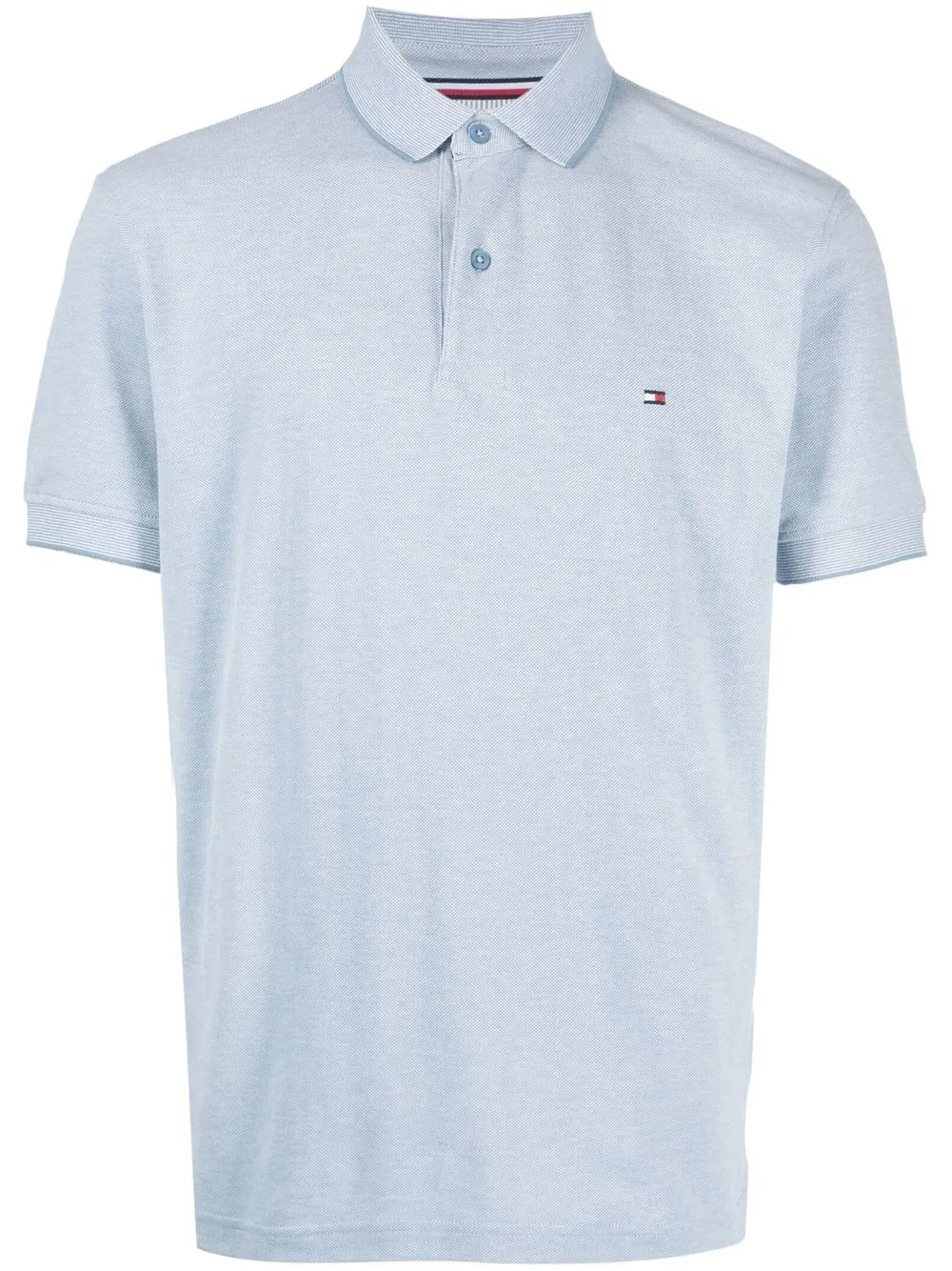 

Tommy Hilfiger playera tipo polo con parche del logo - Azul
