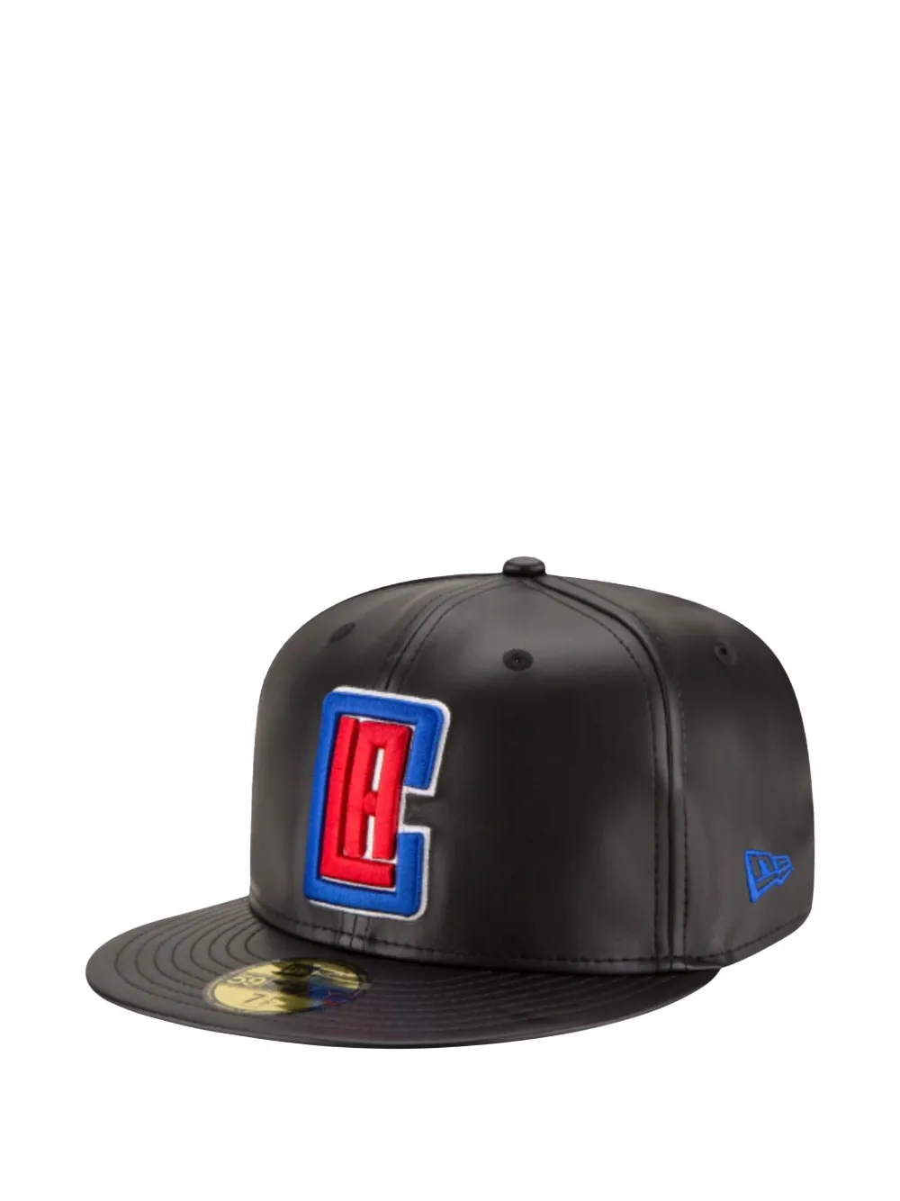 New Era 59fifty Nba Los Angeles Clippers "black/red/blue" Cap In Black