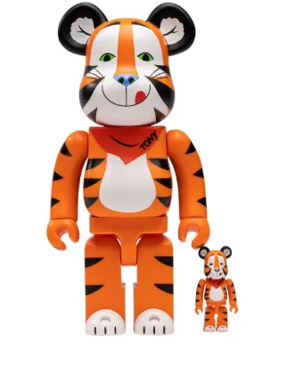 MEDICOM TOY - orange MEDICOM TOY Brick Bear Plush Doll Pendant Orange Fight-DONKI