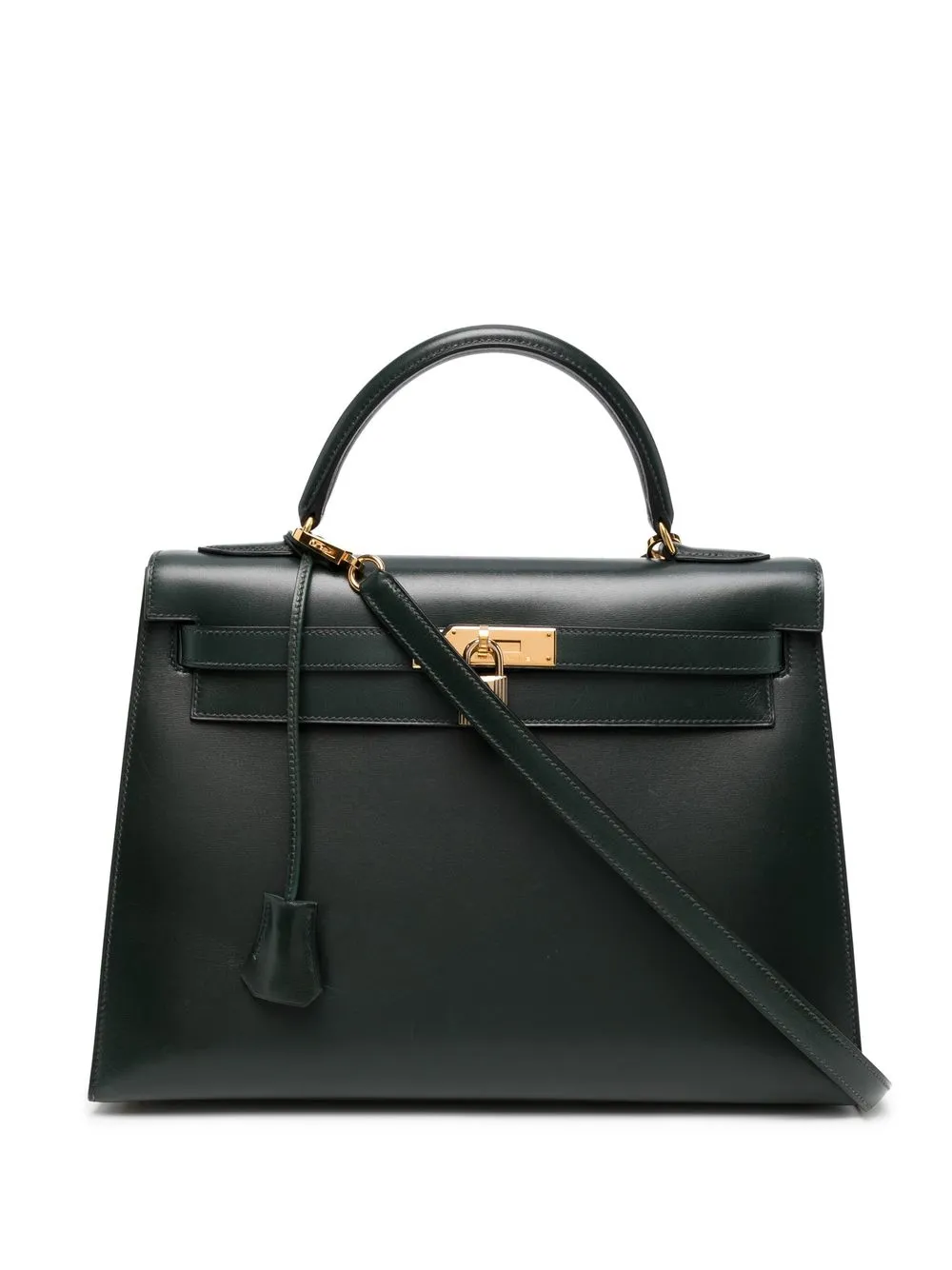 

Hermès bolsa Kelly 32 2way 1998 pre-owned - Verde