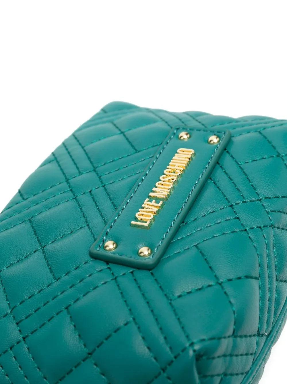 Love Moschino logoplaque Quilted Tote Bag Farfetch